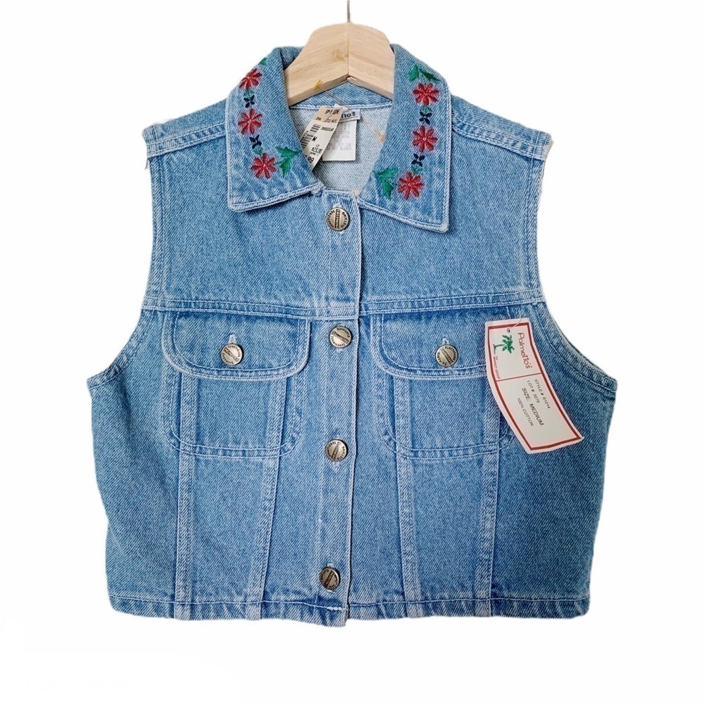 NWT Vintage Palmetto’s Deadstock Embroidered Vest​​